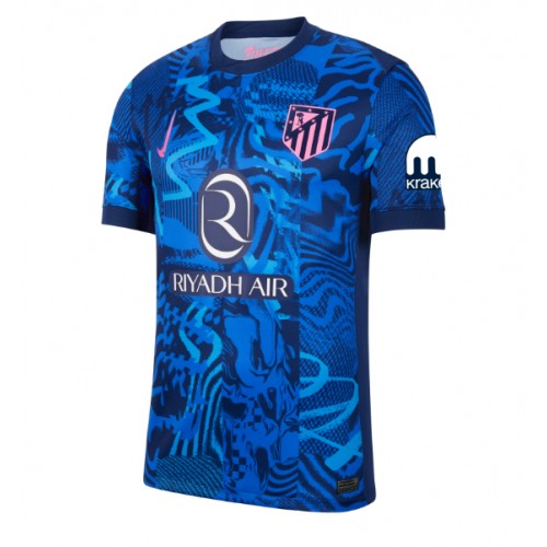 Echipament fotbal Atletico Madrid Antoine Griezmann #7 Tricou Treilea 2024-25 maneca scurta Echipament fotbal Atletico Madrid Antoine Griezmann #7 Tricou Treilea 2024-25 maneca scurta